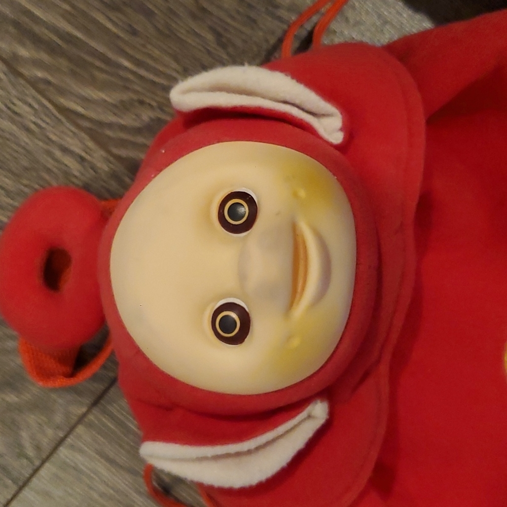 🔴 RARE 🔴 VINTAGE RETRO Teletubbies Po Adjustable Backpack 🎒 - Picture 11 of 14